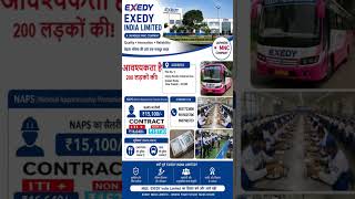 EXEDY India Limited Campus Placement 2026 | Japanese MNC Company Job | ITI Pass Jobs | Greater Noida