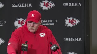 Chiefs Head Coach Andy Reid Addresses Reporters After 20-13 Loss To Denver