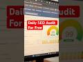 Get a FREE SEO Audit Every Day 🔥