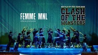 BOTY PH | CLASH OF THE MONSTERS | OPEN DIVISION 2ND PLACE | FEMME MNL