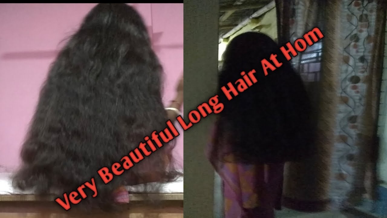 Very Beautiful Long Hair At Hom| Dev Hair Stylist|LongHair Play|Long Hair