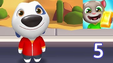 Talking Tom Gold Run - Gameplay Walkthrough Part 5 - Hank