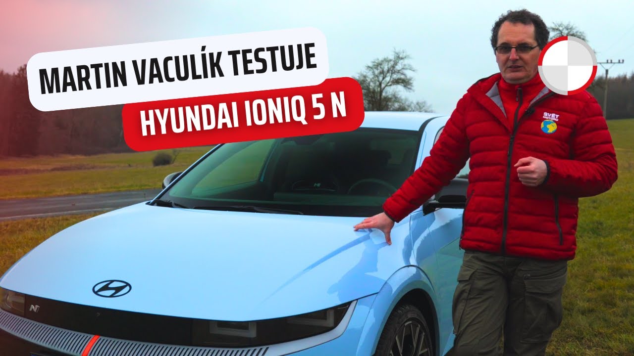 Martin Vaculík testuje Hyundai Ioniq 5 N! ⚡