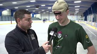 Aiden Mcdougall Jared Bettonvil Postgame Interviews After A Huge Win For Fergus