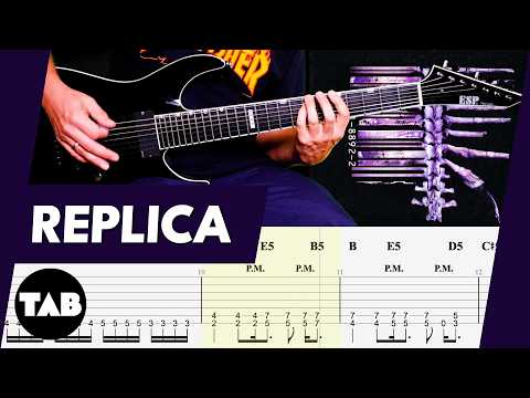 REPLICA Fear Factory Guitar TAB | Lesson | Tutorial | Cover
