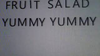 The Wiggles The Fruit Salad Yummy Yummy Song