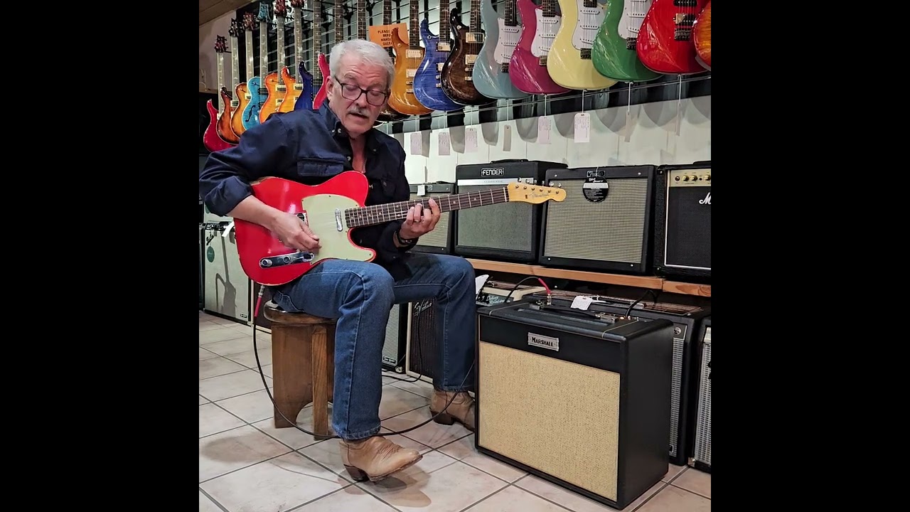 Micarelli Music - Herb Humphreys Demoing a Fender Custom Shop 61 Telecaster