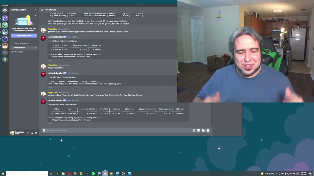 LoL Predictor Bot Overview