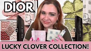 DIOR LUCKY CLOVER MAKEUP COLLECTION 2026 REVIEW, SWATCHES AND DEMO!