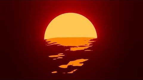 Create Sun Rise side Ocean in Blender 2.83 | Animated and Randered in Blender