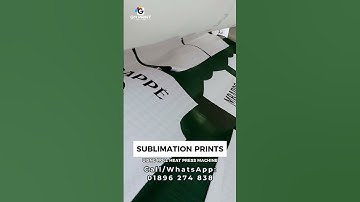 Sublimation Jersey Printing using Roll Heat Press Machine | GM Print Solution