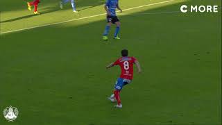 #MÅLVIMINNS – Ardian Gashi skruvar in bollen i mål mot  Halmstad 2013