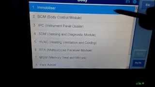 Autel MaxiDAS DS708 Programming keys 2012 VE Holden Commodore