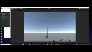Fracturing cube when hit by homing bullets