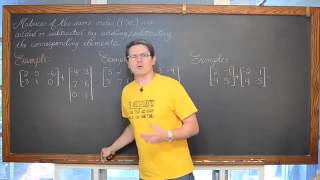 Matrix Operations Full Length
