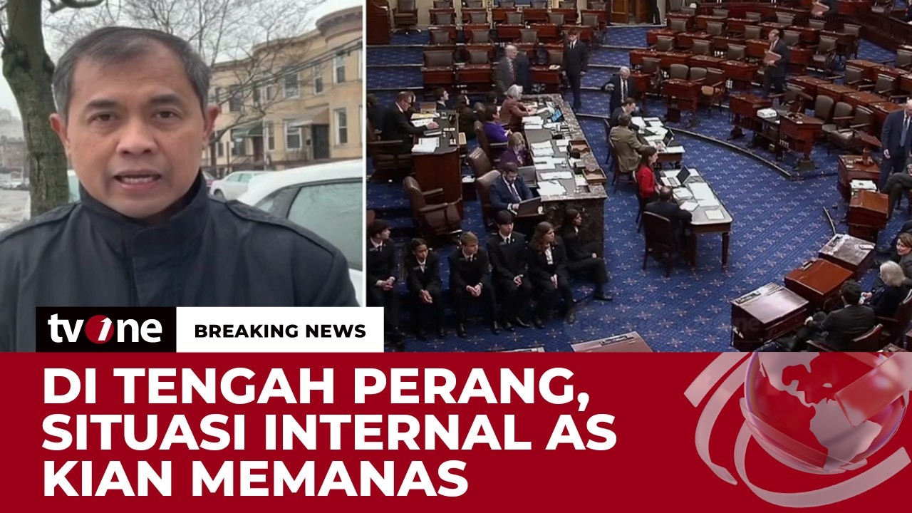 Senat AS Gagal Hentikan Perang Iran | Breaking News tvOne