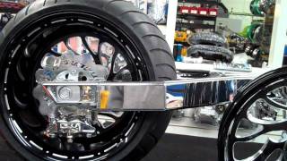 330 osd roaring toyz chrome arm & black contrast cut turbo wheels allthingschrome 615 431 2294