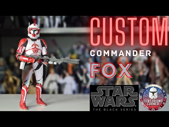 Commander Fox Customstar Wars The Black Series Phase 1 Tutorial And Review  - Youtube