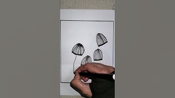 3D drawing ideas for beginners - (step by step) JKR360