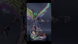 WIP Mortarion with wings and adjusted cloak! #warhammer40k #warhammer #warhammercommunity