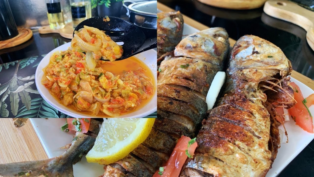 Comment frire le POISSON CHINCHARD pour un très bon goût? /Piment africain à la moutarde /recette🇨🇩