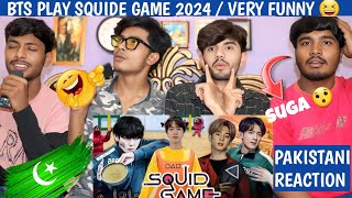 Bts squide game 2025 / Hindi Dub / Funny Dub 😂 Pakistani Reaction - Abaid Official 🎋