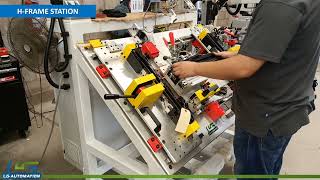 Seat Frame Power Tracks - H Frame Assembly