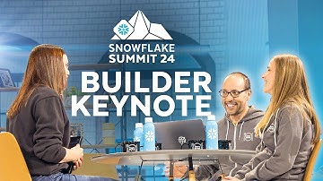 Snowflake Summit 2024 | Builder Keynote