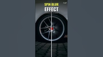 Spin Blur Effect in Photoshop 2025 - Graphic Design Tutorials for Beginners