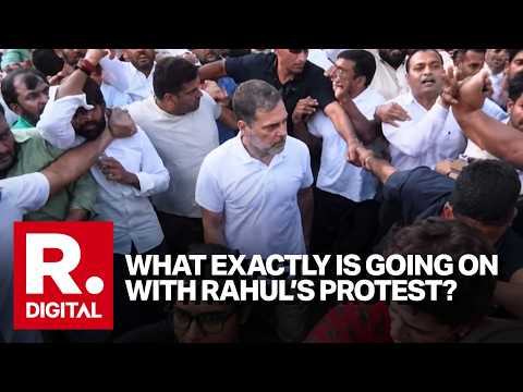Anarchy Unleashed: What's Going On With Rahul’s Violent Protest & Desperate Anti-India Nexus?