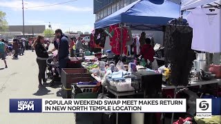 Popular weekend swap meet open at new North Temple location