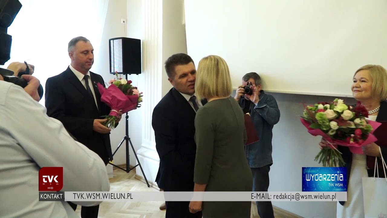 TVK Wieluń - pożegnanie dyrektor SP w Rudzie