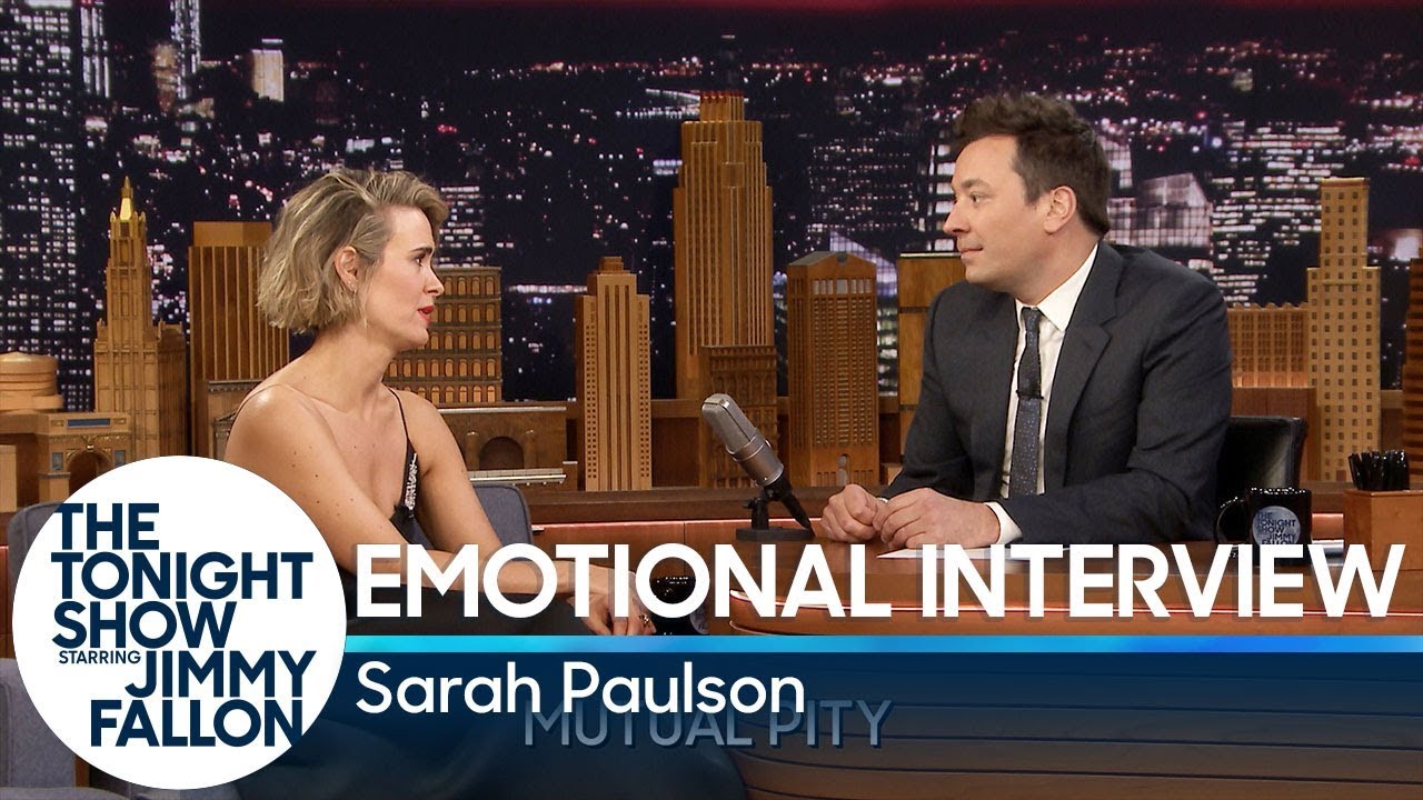 Emotional Interview with Sarah Paulson YouTube