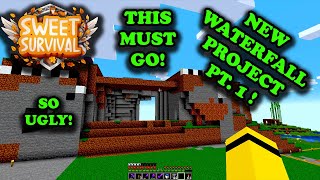 THIS HAS GOT TO GO! NEW MAJOR MINECRAFT SURVIVAL SERVER PROJECT ON THE SWEET SURVIVAL PUBLIC SERVER!