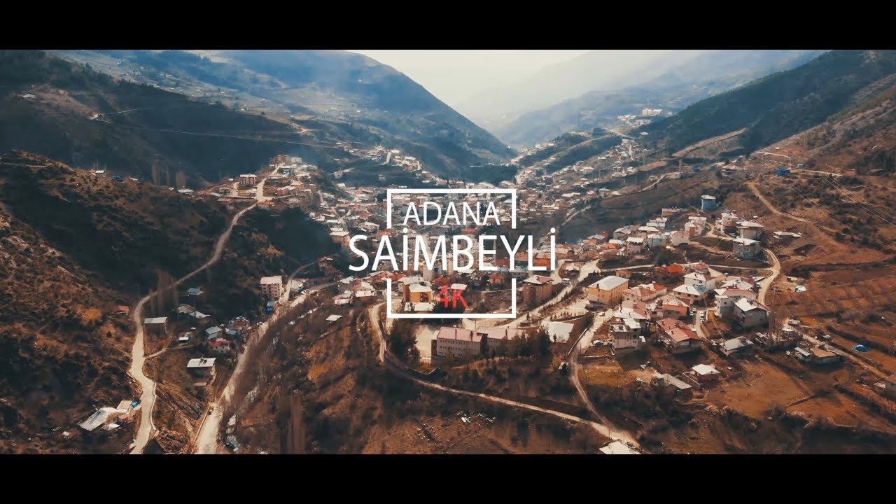 Adana Saimbeyli Havadan 4K - DJI Mavic Air.!!
