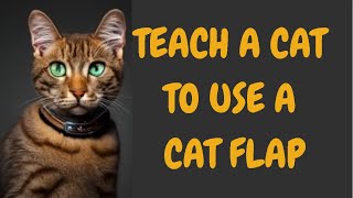 Teach A Cat To Use A Cat Flap