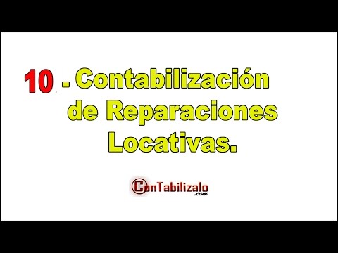 Video: Cómo Contabilizar Los Costos De Reparación