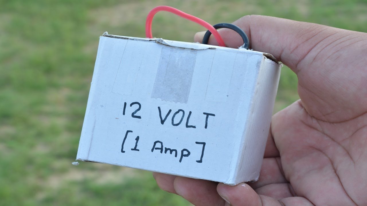 How to Make 12 Volt Battery Easy | 12 Volt Rechargeable Battery Kaise ...
