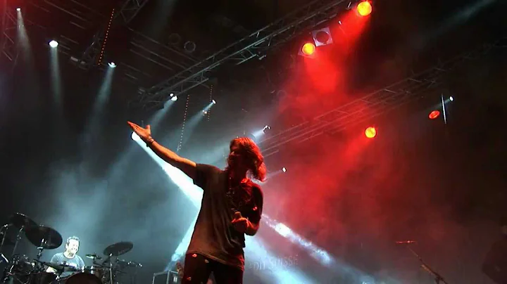 Steve Lee with Gotthard - Lugano, July 17th 2010