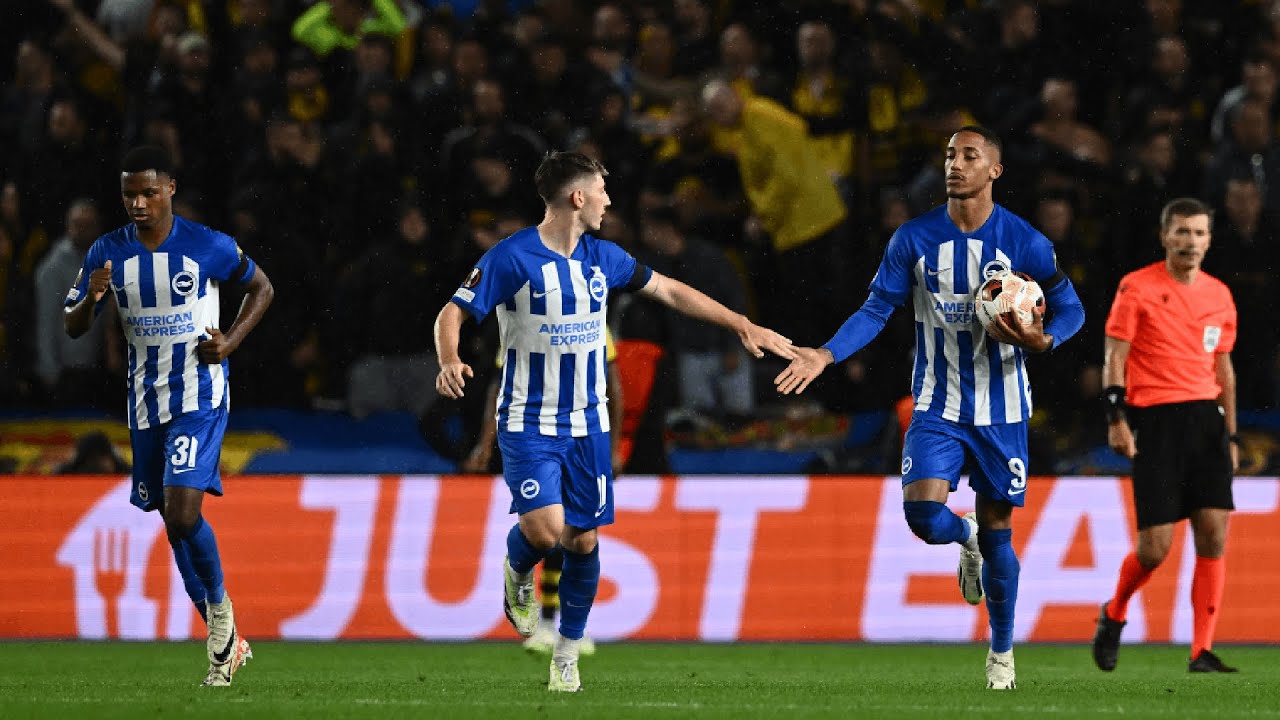 Brighton & Hove Albion v AEK Athens | Match Highlights | Group B | UEFA Europa League