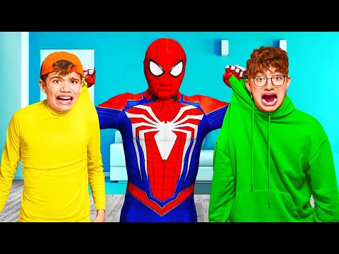 أصبح الرجل العنكبوت مربيتنا لمدة 24 ساعة 