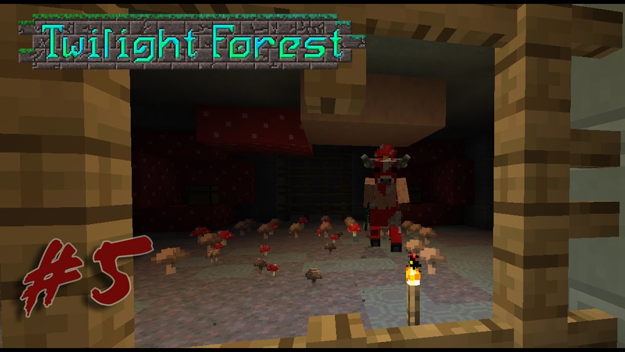 Taking down the Minoshroom - Minecraft Twilight Forest #5