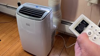 BLACK + DECKER Portable Air Conditioner Review - Ac with Build in Dehumidifier