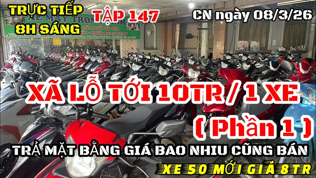 🔴TRỰC TIẾP : TẬP 147 XÃ LỖ ĐẾN 10TR / 1 XE p1 l 0913456970 l 0941331788 l 0984642424 có zalo
