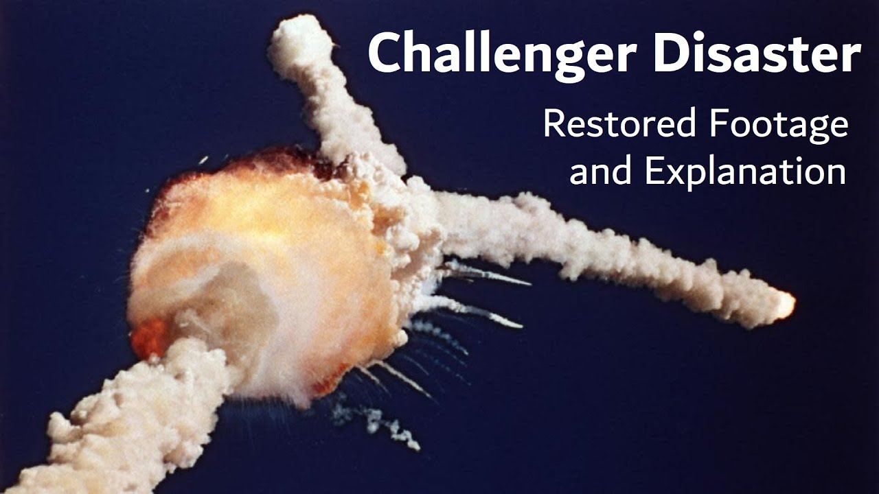 Challenger Disaster Restored Footage and animation - STS-51L Space Shuttle Disaster and Explosion - YouTube