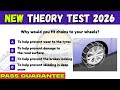 Theory Test 2026 UK - DVSA Official Style Mock Test