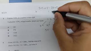 Matematik Kertas 1 Percubaan SPM T'ganu 2020 - Soalan 4