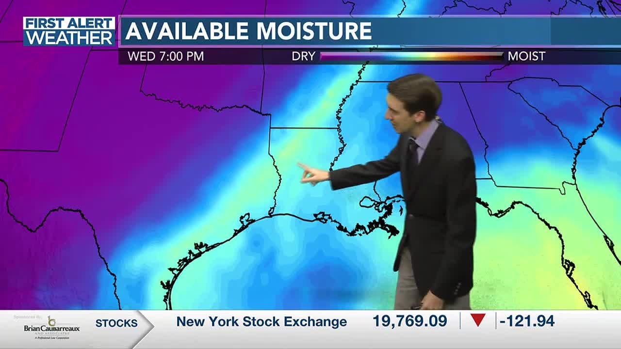 Jake's First Alert Forecast: THREE Rounds of Rain Expected Within the ...