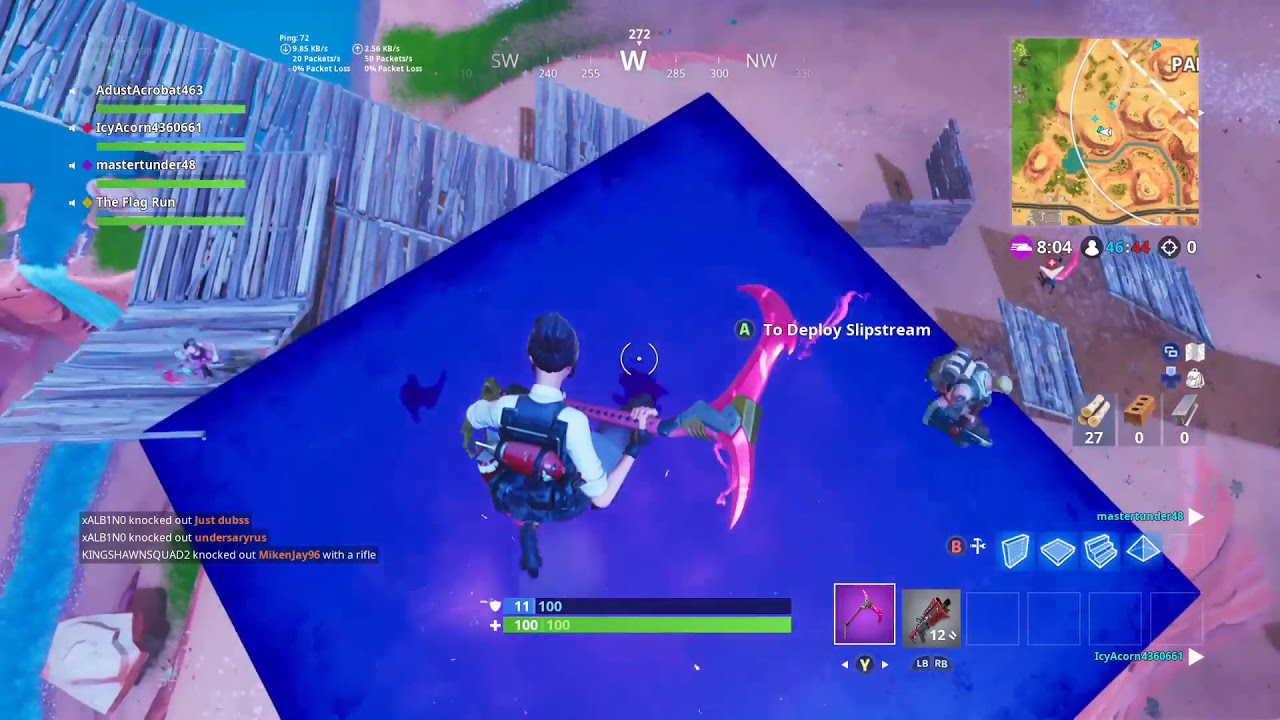 GIANT PURPLE CUBE?? - Fortnite Battle Royale