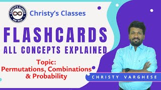 PERMUTATIONS, COMBINATIONS & PROBABILITY | All Concepts | Formula | FLASHCARD | UPSC CSAT | CSIR NET screenshot 2